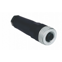 CABO PVC 20M COM CONECTOR FEMEA RETO M12 XZCPV1141L20