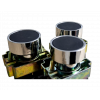 BOTÃO METALICO PULSADOR PRETO 1 NA C/ PROT DE UNHA - 1
