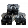 BOTÃO PULSADOR METALICO ILUMINADO 220V BRANCO 1NA - 2